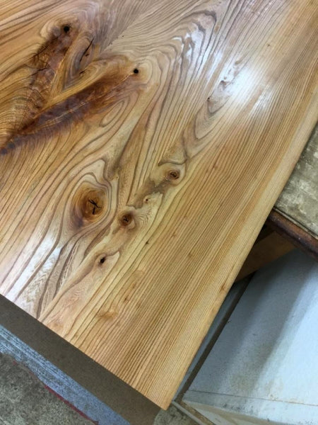 Live Edge Elm Dining Table