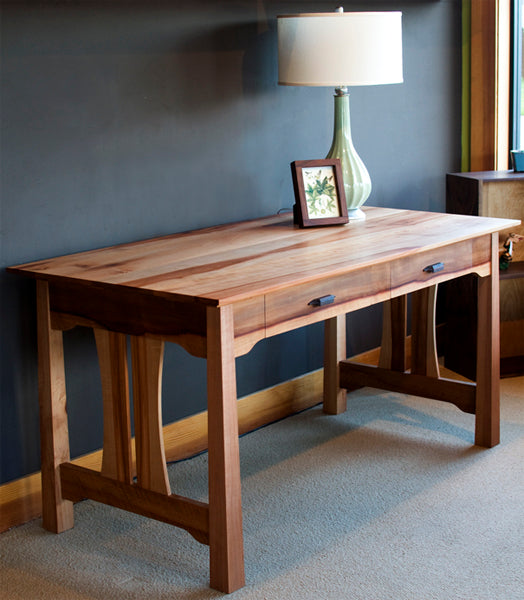 Fresh on the Floor: Pacific Writing Desk in Madrone
