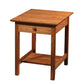 Shaker End Table in Cherry with Shaker Top Edge Detail and Shaker Knob