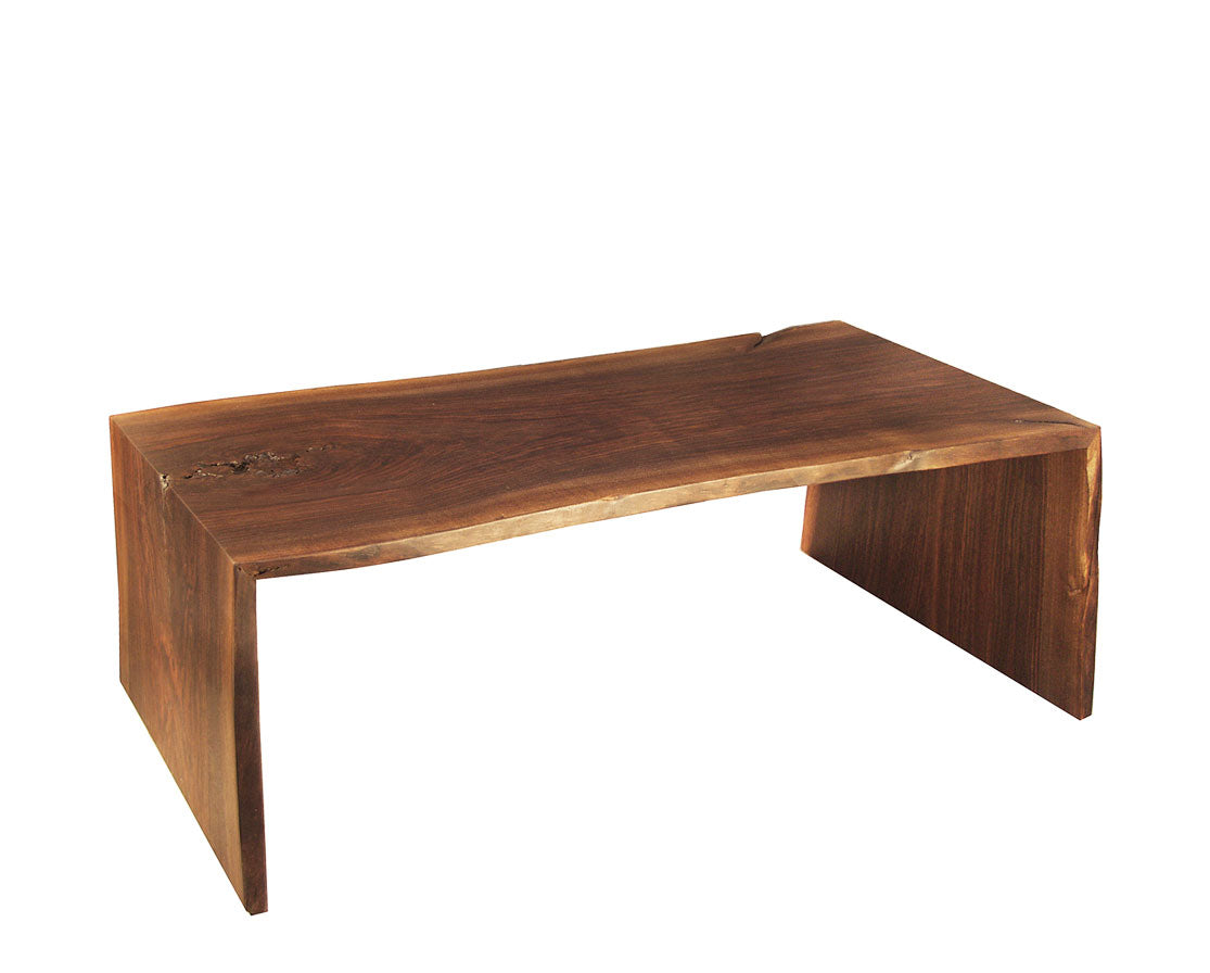 Live-Edge Miter Wrap Coffee Table