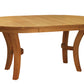 48" Jost Dining Table in Cherry with one leaf in