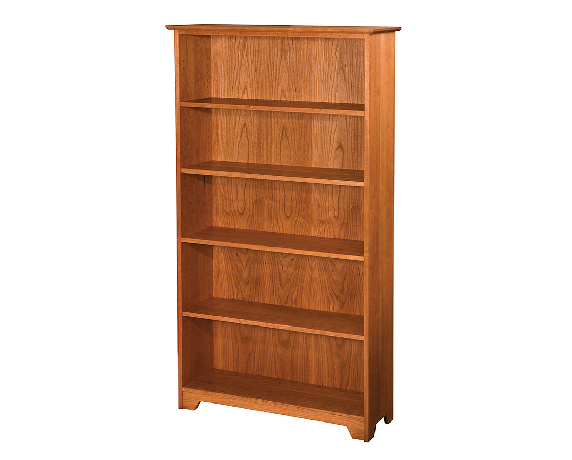 36 x 66 Bookcase in Cherry with Dindruff Kick & Shaker Top