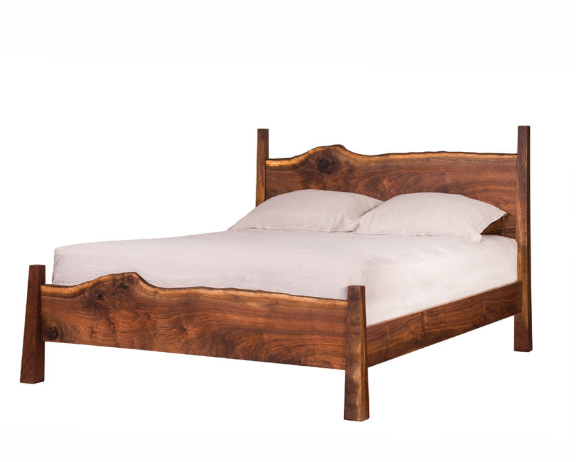 Queen Live Edge Bed 