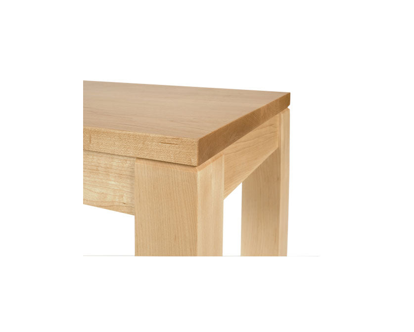 Studio Bench in Maple Detail