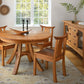 48" Kyoto Dining Table in Cherry with Kyoto Chairs and Alexander Sideboard