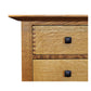 Dunning Dresser in Quartered White Oak with Dunning Knobs & Thru Joints