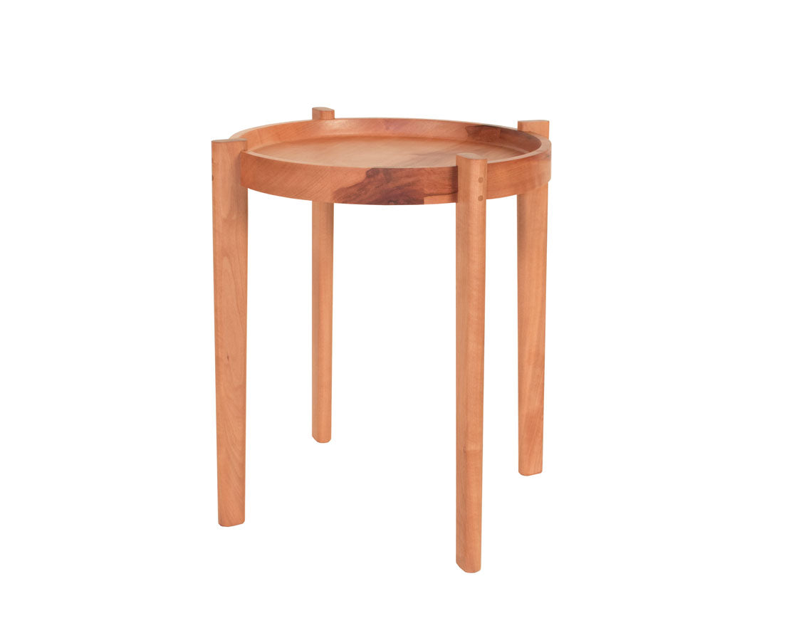 Sebastian End Table in Madrone