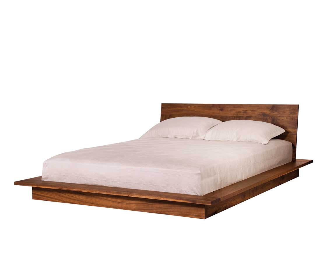 Queen Nehalem Bed in Eastern Walnut