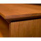 Bookcase Shaker Top Edge Detail in Cherry