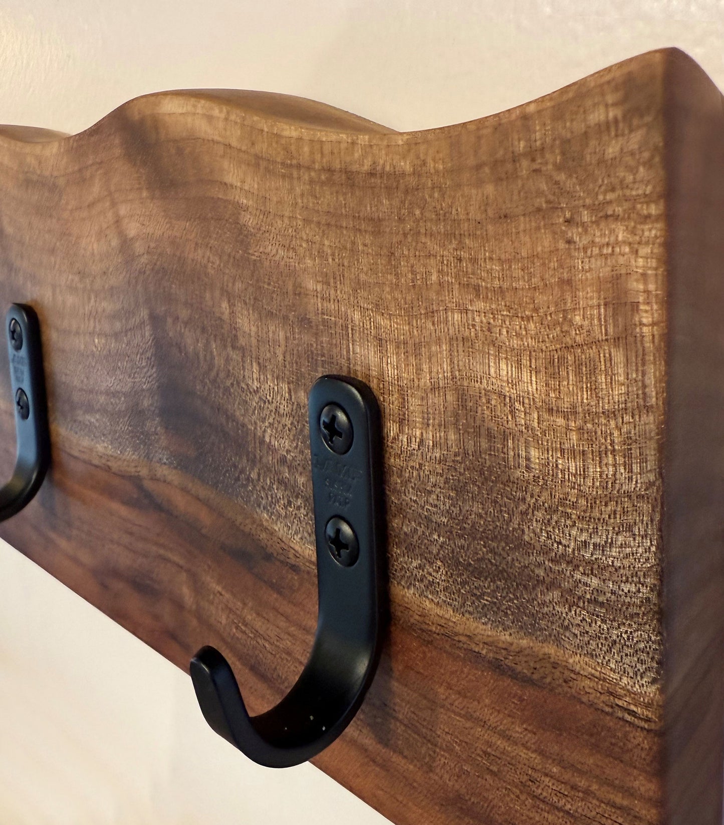 Live-edge Coat Rack