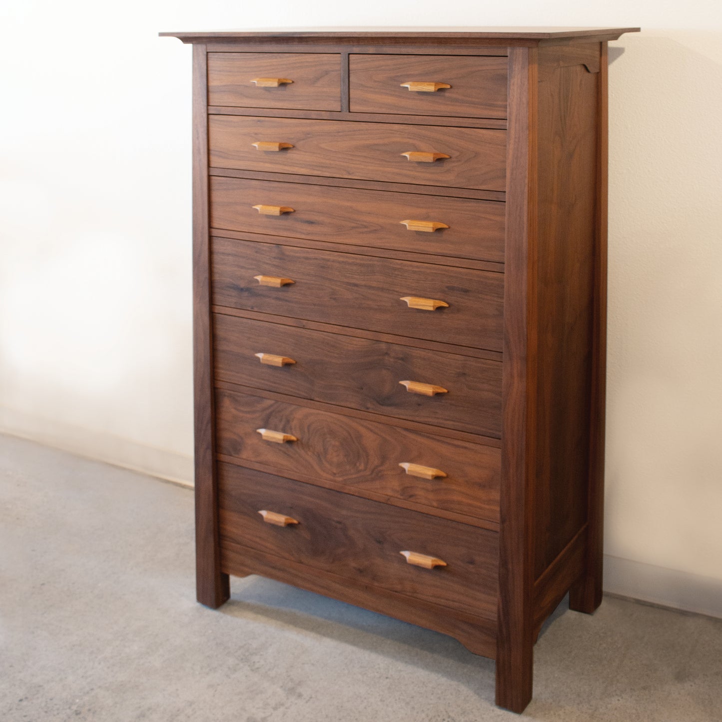Hideaway - Custom Pacific Tall 9 drawer dresser