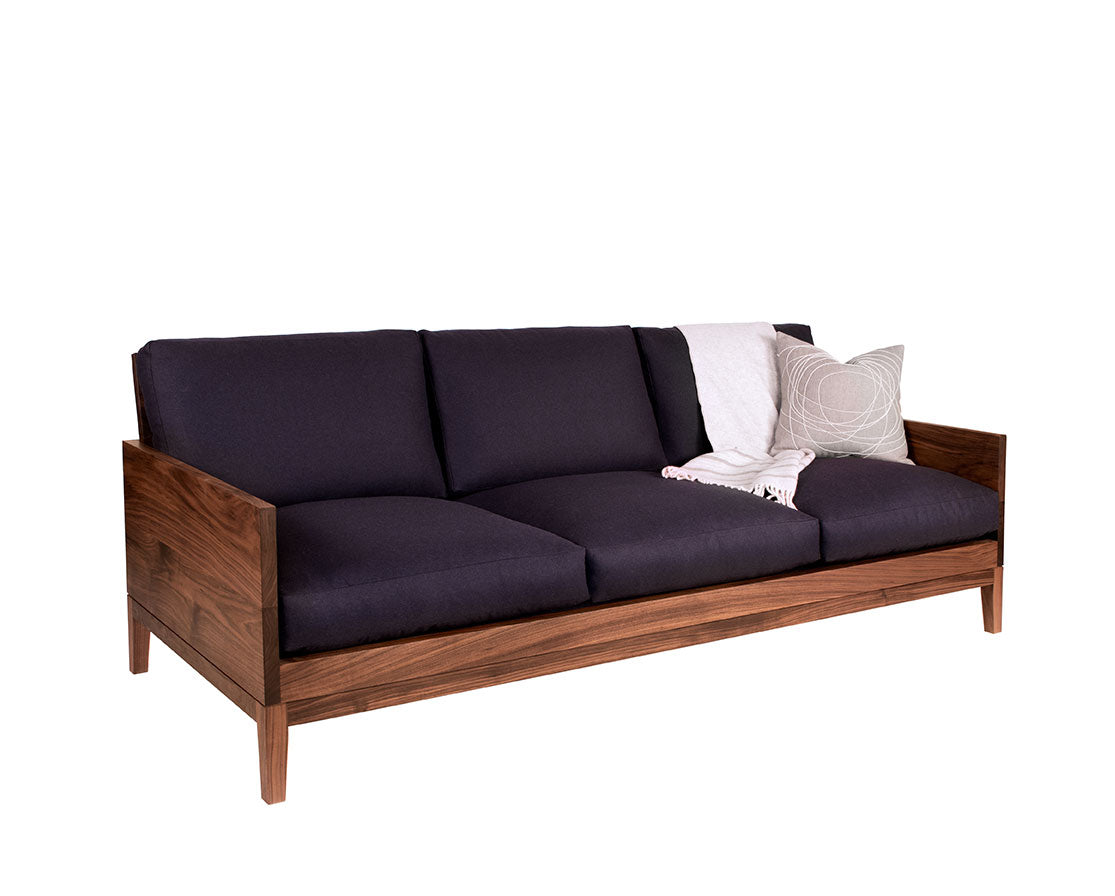 Clyde sofa in Eastern Walnut