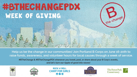 B the Change Community Clothing and Book Drive