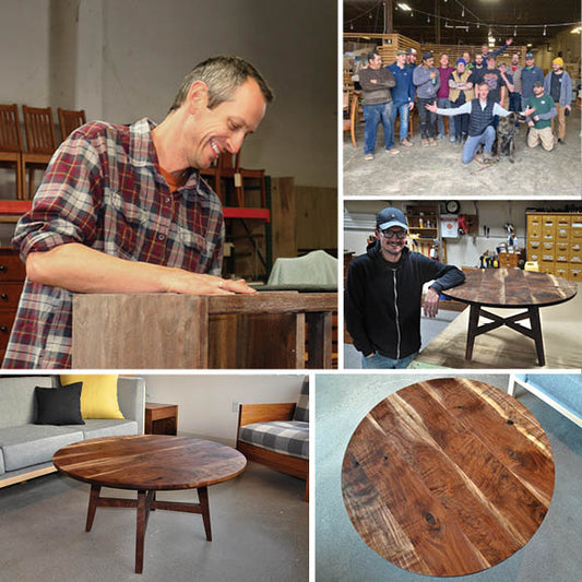 Klamath Coffee Table Sweepstakes to help a long-time employee and his family
