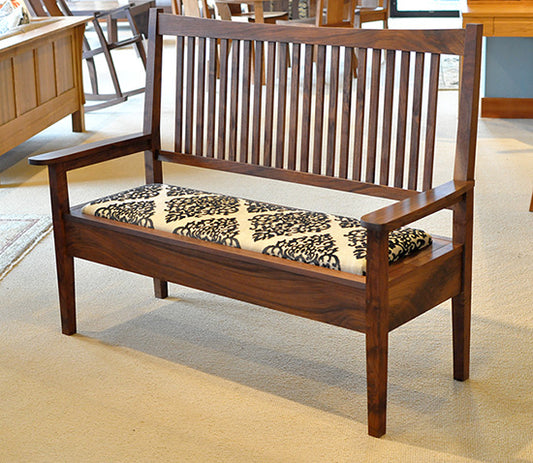 Fresh on the Floor: Upholstered Settee