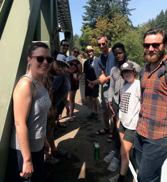 Summer Rafting as a Team