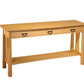 Pacific Entry Table in Maple with Tansu Pulls