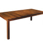 Studio Dining Table in Eastern Walnut, shown with One Leaf