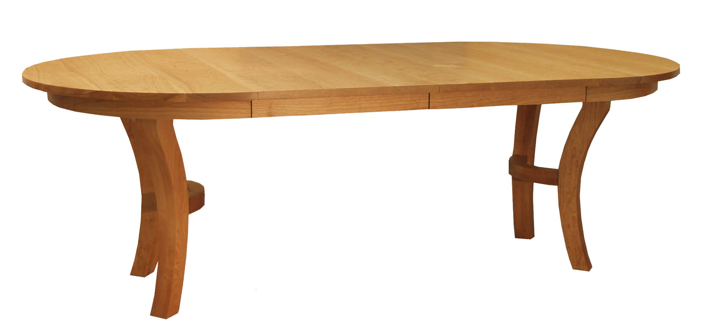 48" Jost Dining Table in Cherry with two leaves