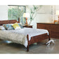 Arts and Crafts Bed in Western Walnut with Joinery Dresser