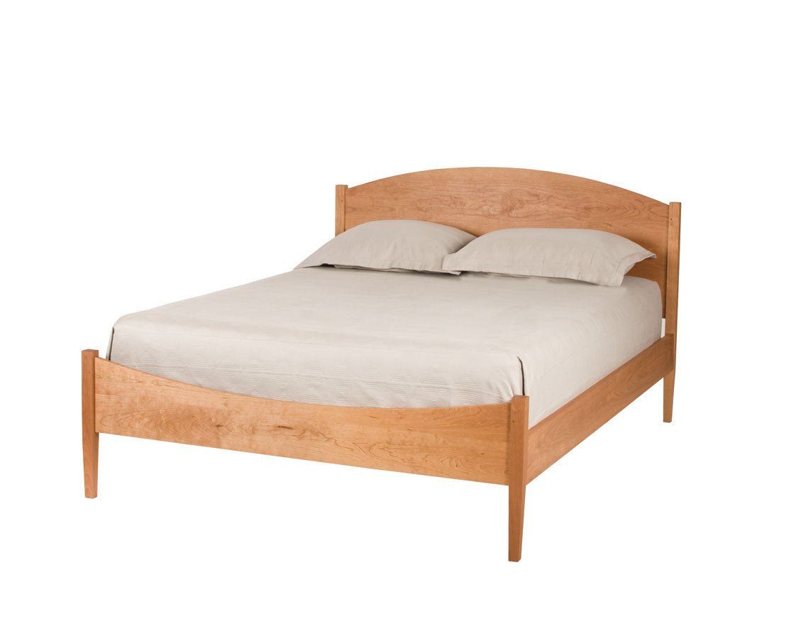Classic Shaker Bed in Cherry with Platform setup