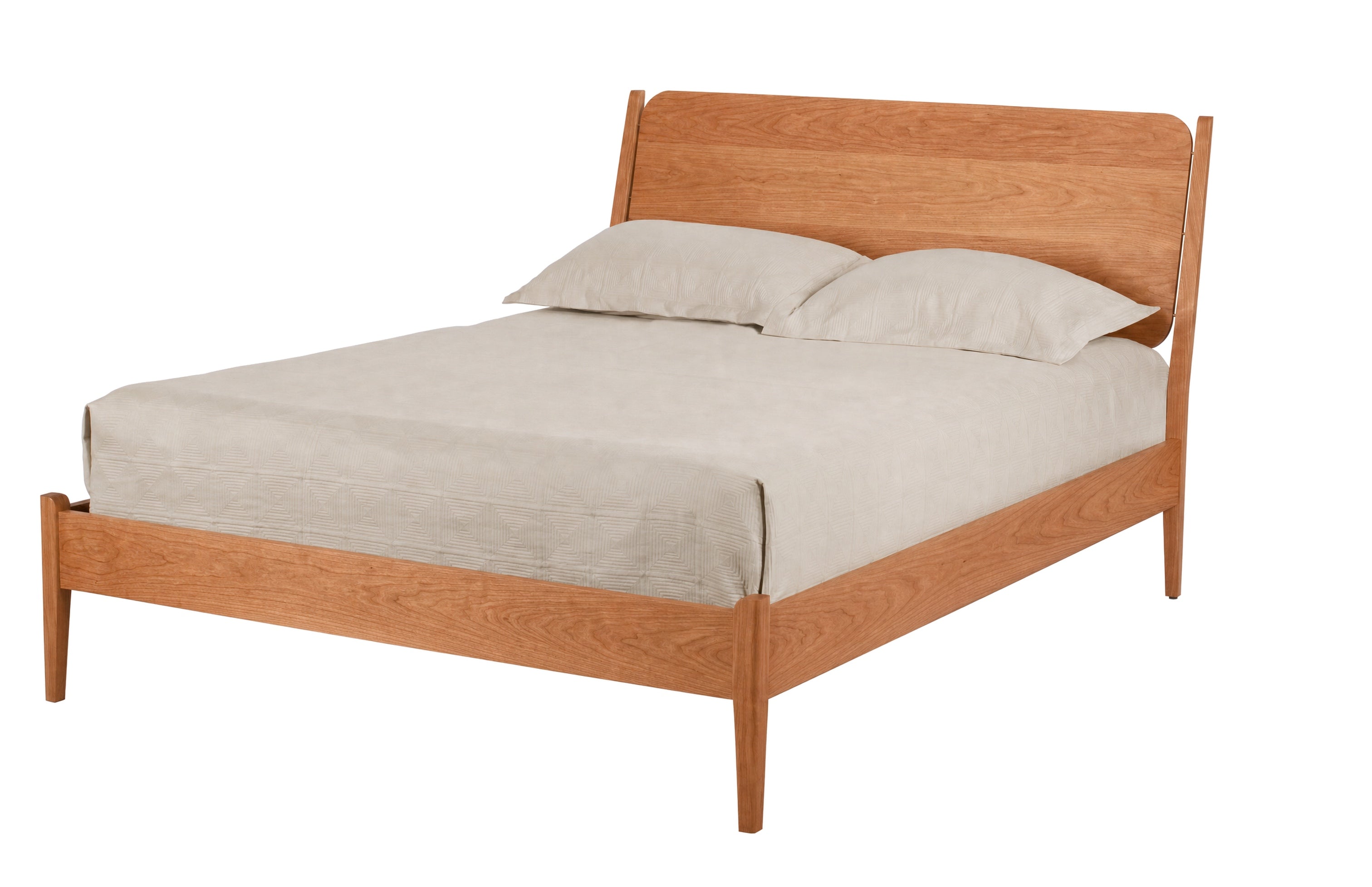 Mid Century Handcrafted Wooden Bed Frame | Whitman Bed – The Joinery