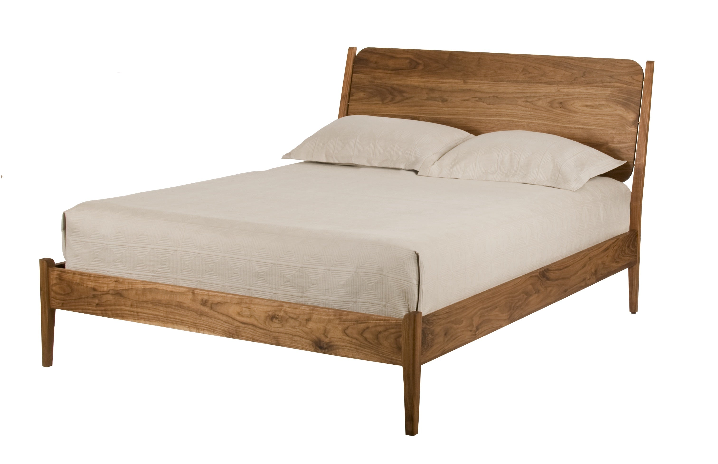Mid Century Handcrafted Wooden Bed Frame | Whitman Bed – The Joinery
