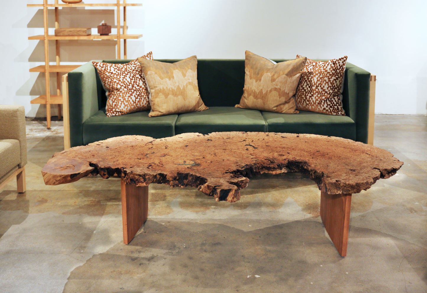 HIDEAWAY - BURL COFFEE TABLE