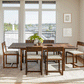 Celilo Extension Dining Table in Eastern Walnut with Celilo Dining Chairs