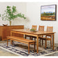 Arts and Crafts Dining Chairs in Cherry with Sahker Dining Table and Sideboard