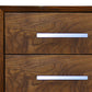 Modern Dresser in Eastern Walnut with custom pull detail