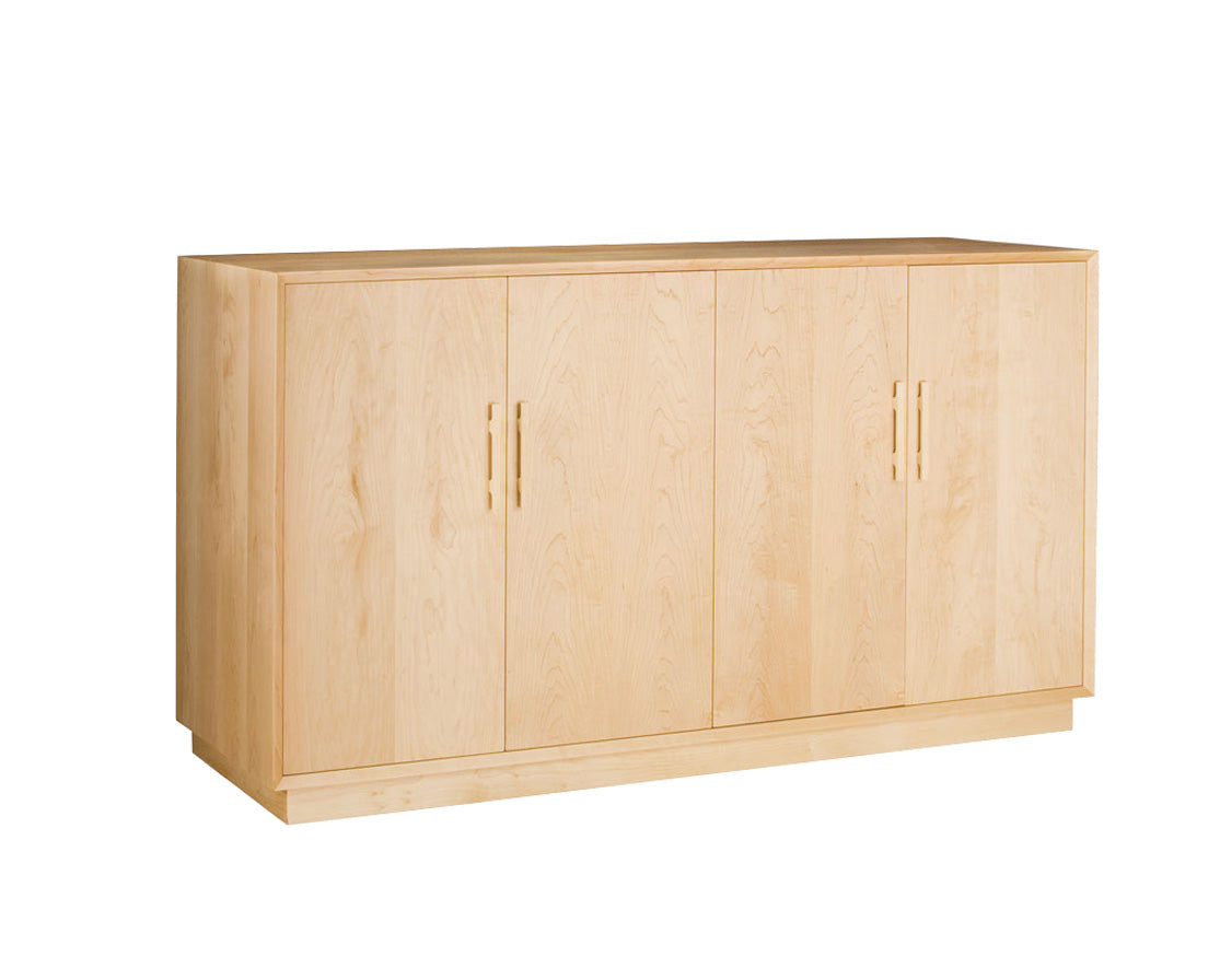 Modern Sideboard in Maple with Mission Pulls