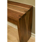 Siskiyou Entry Table Detail in Western Walnut Joint Detail
