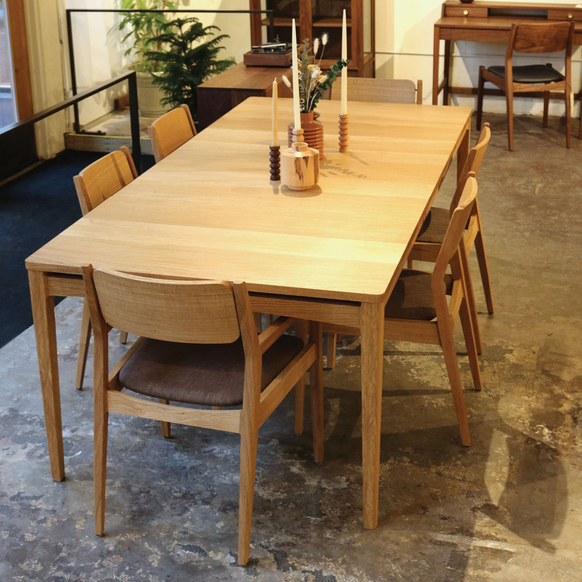 Whitman Extension Dining Table in Oregon Oak by The Joinery